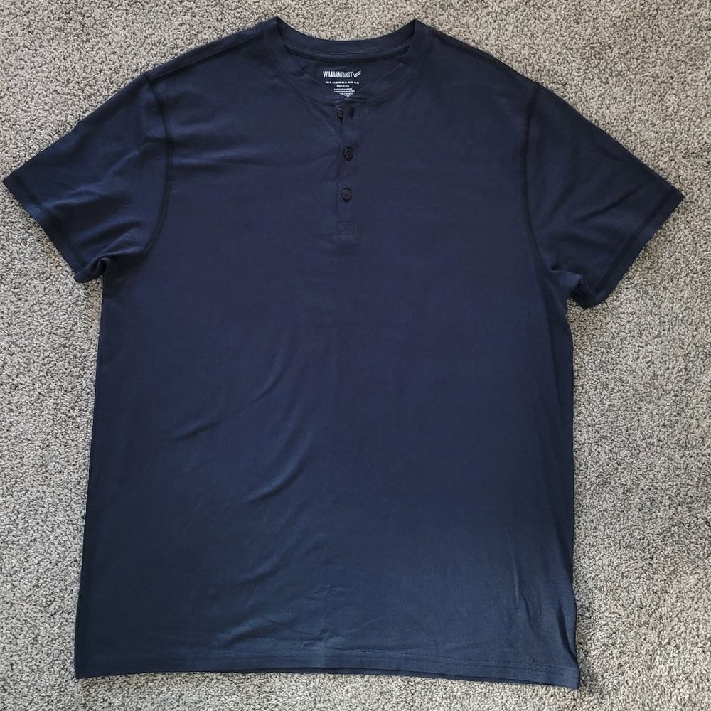 William Rast Navy Shirt Men's XL